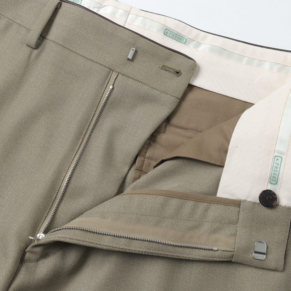 A.PRESSE (ア プレッセ) Covert Cloth Trousers (23SAP-04-05HB) | A