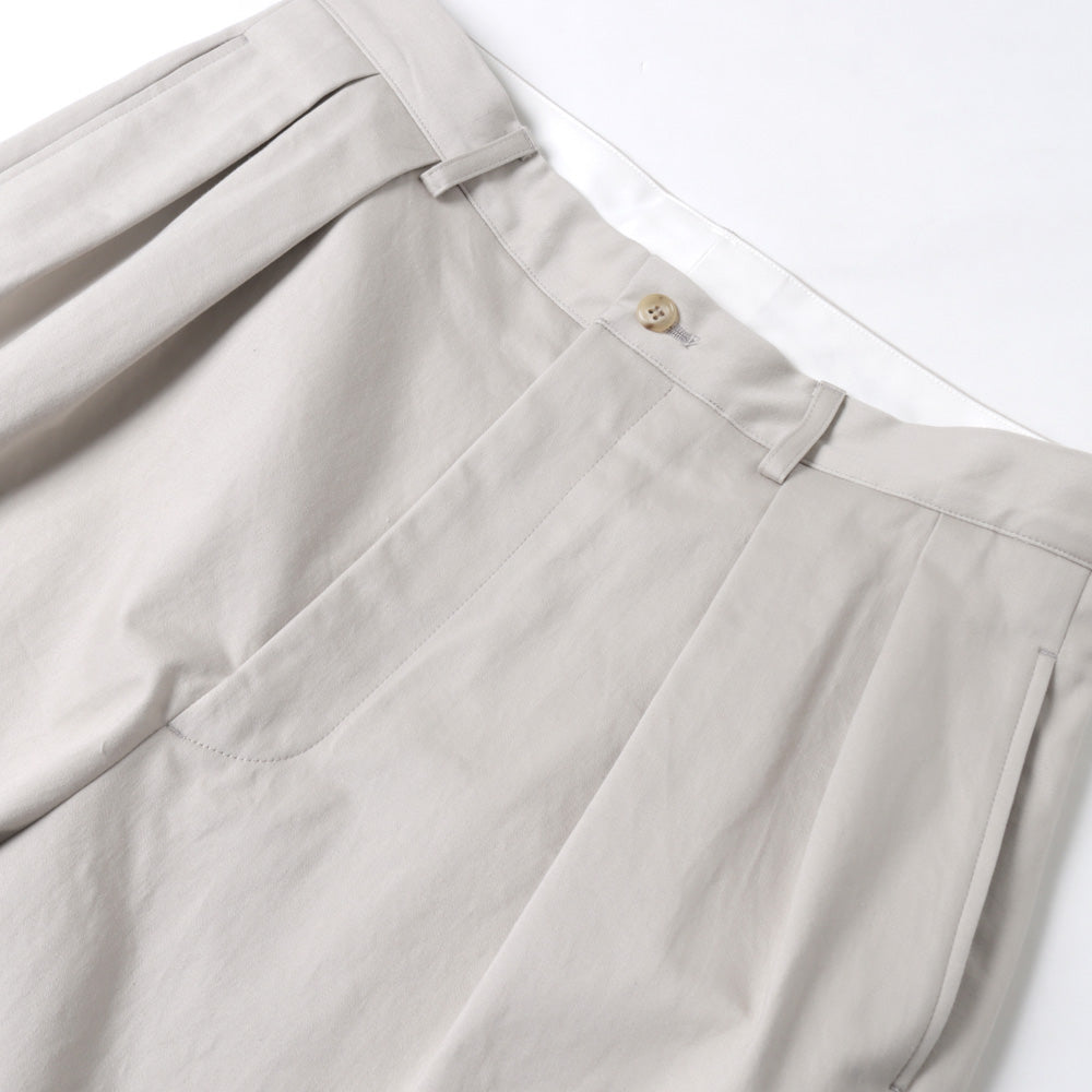 A.PRESSE (ア プレッセ) Two Tuck Chino Shorts 23SAP-04-02H (23SAP