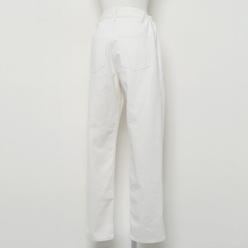 archi(アーキ)】12oz DENIM EASY PANTS(WHITE) (AS23-D1) | archi