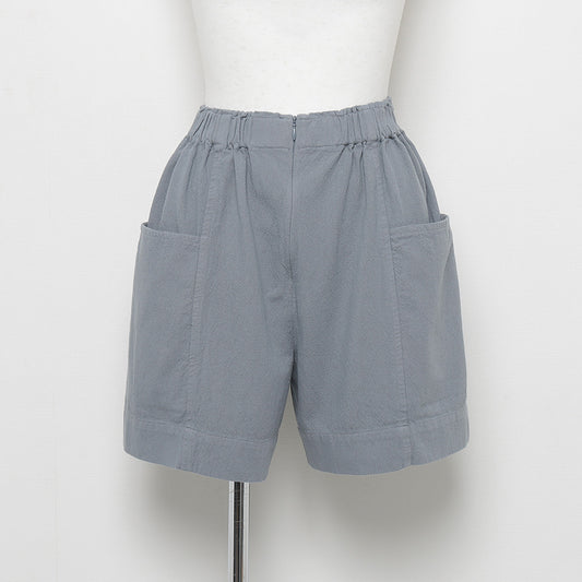 TWILL GATHER SHORTS