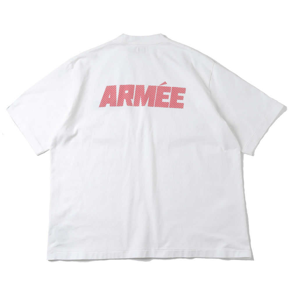 blurhmsROOTSTOCK） ARMEE Print Tee BIG (bROOTS23S34-B