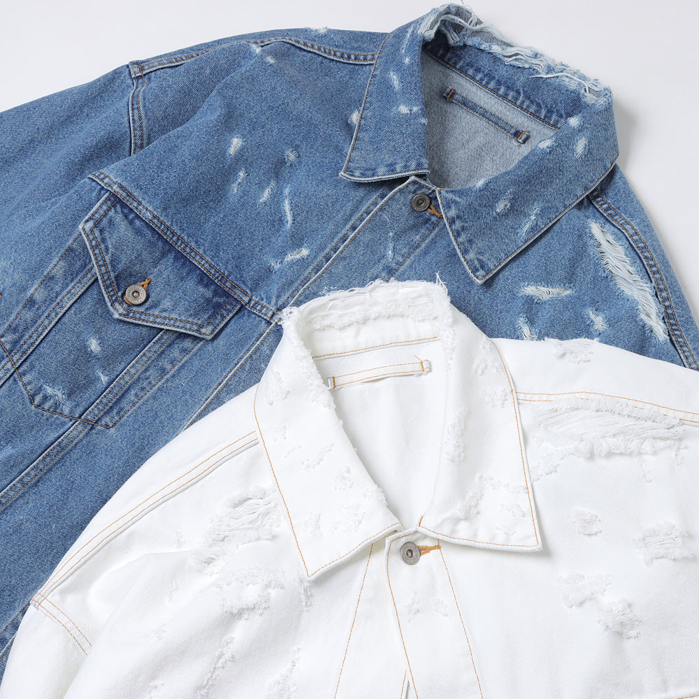 doublet(ダブレット)DESTROYED DENIM JACKET (23SS05BL156) | doublet