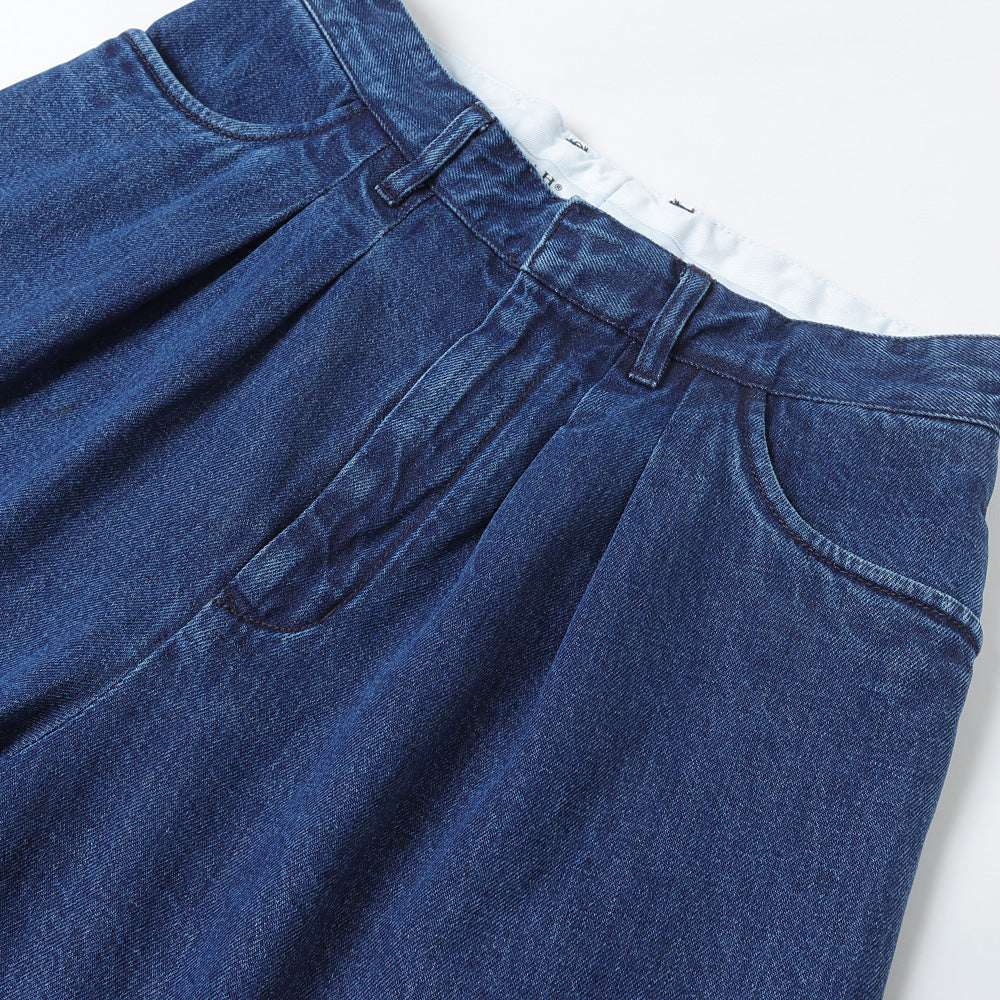 FARAH (ファーラー) Two-tuck Wide Shorts(デニム) (FR0301-M4025 