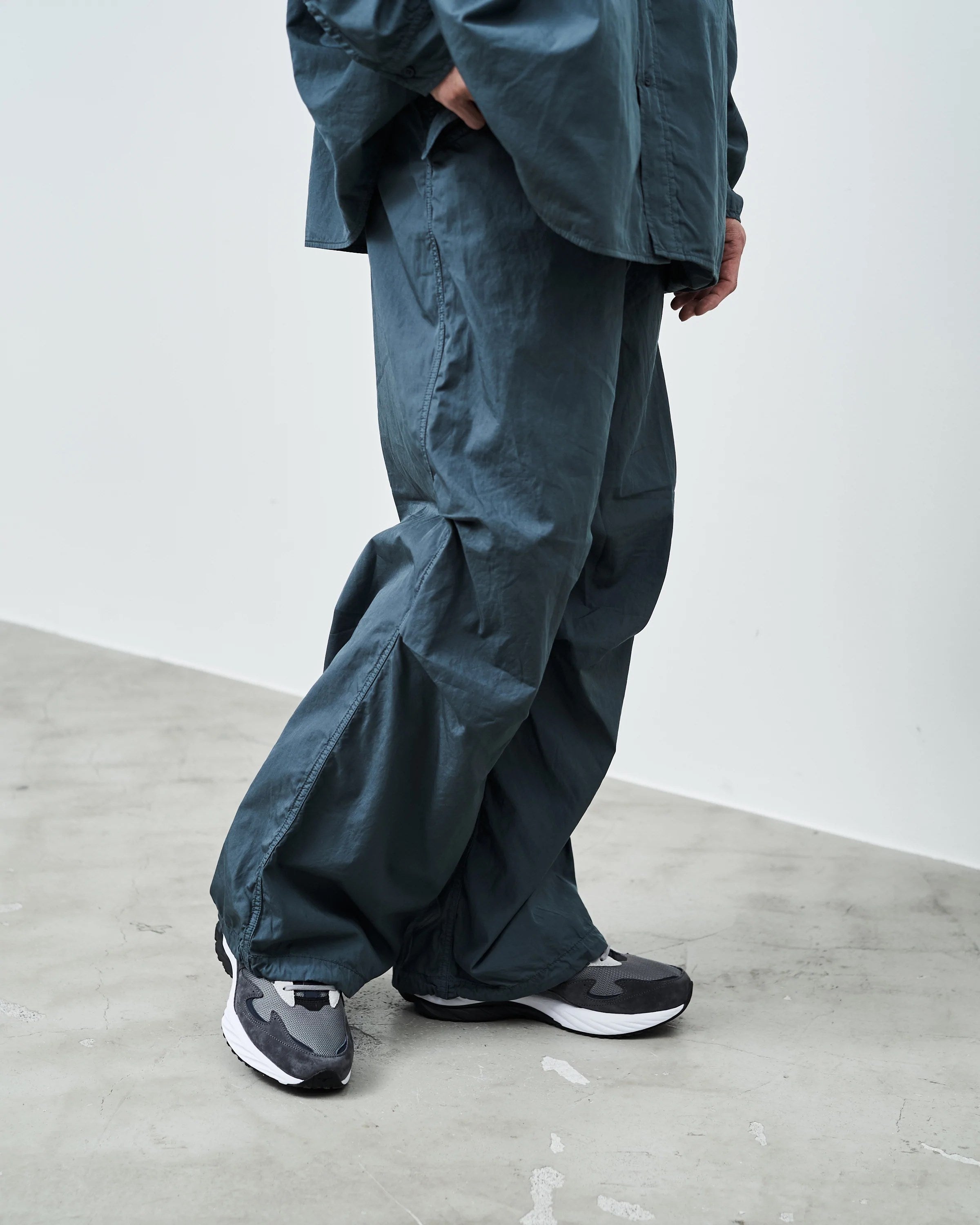 Graphpaper) Garment Dyed Twill Military Pants (GM231-40139