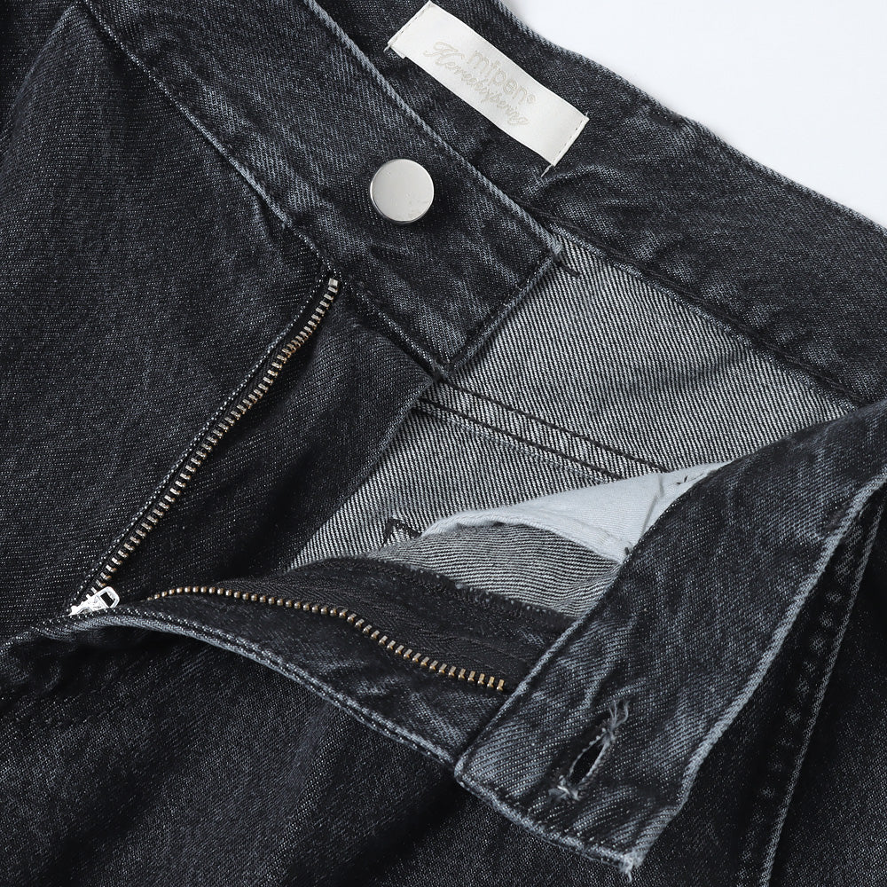 mfpen Bigger Jeans BLACK ジーンズ デニム 新品 XS