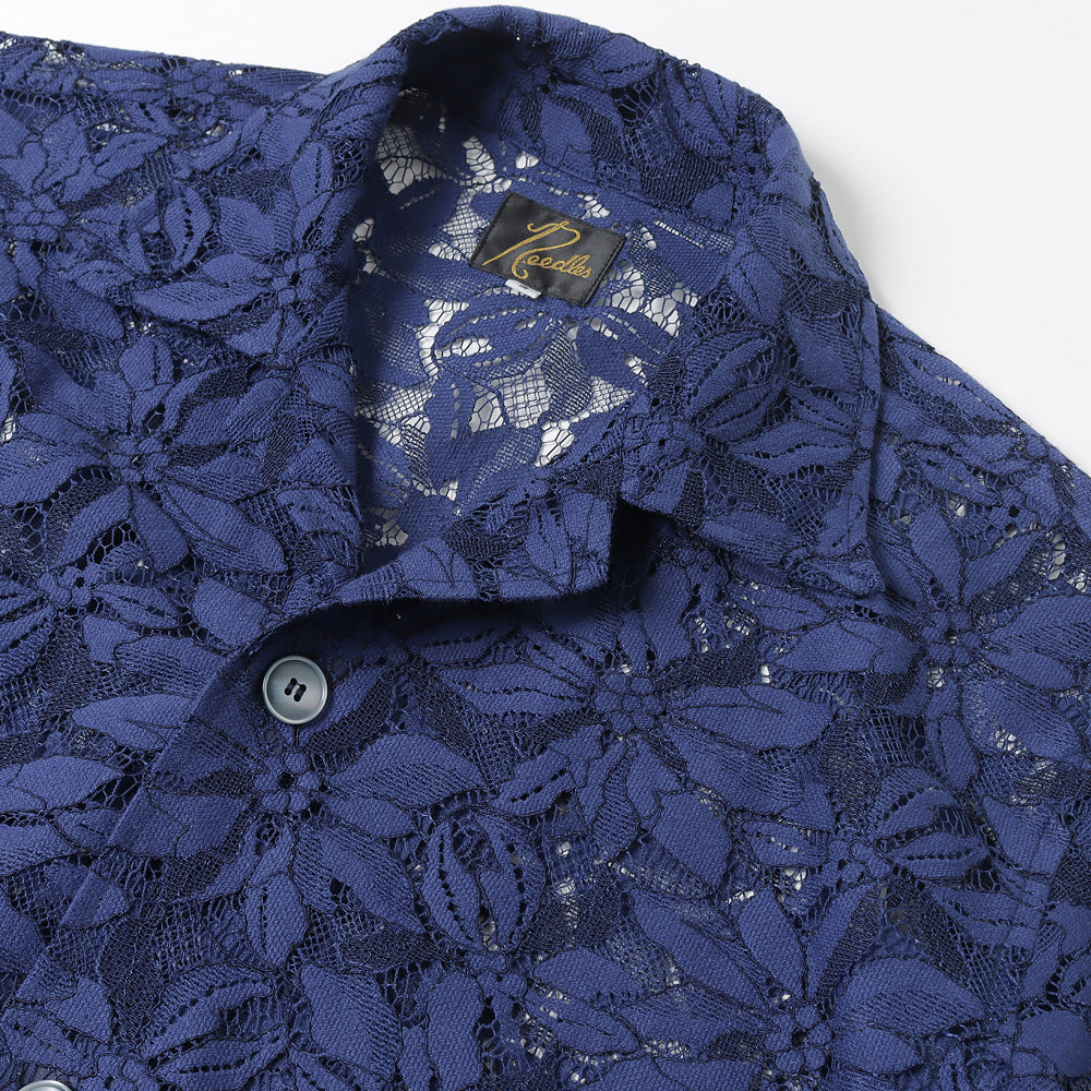 Cabana Shirt - C/PE/R Lace Cloth / Flower (MR252) | NEEDLES