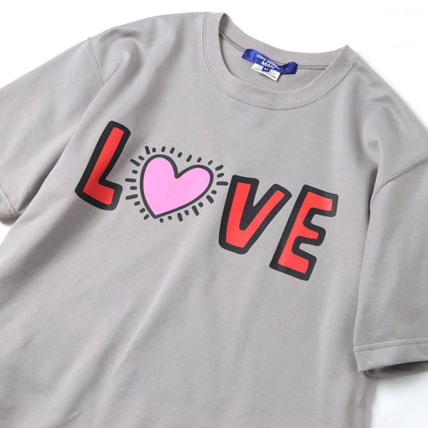 JUNYA WATANABE MAN） 綿裏毛プリント Keith Haring T003 (WK-T003-051