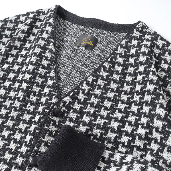 V Neck Cardigan - Houndstooth (MR322) | NEEDLES / トップス 