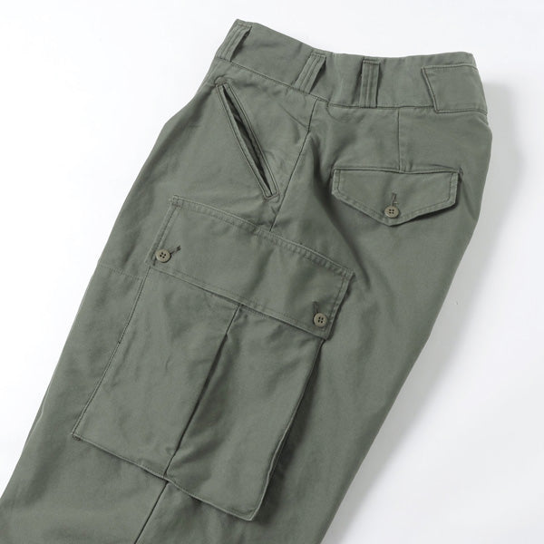 世界的に有名な A.PRESSE 23SSパンツ OLIVE Pants Trooper MT ワーク