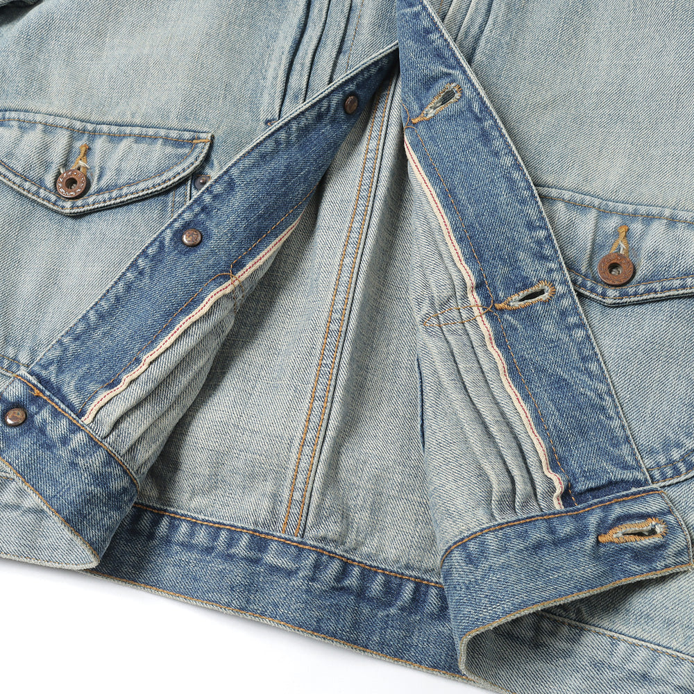 sugarhill FADED CLASSIC DENIM JACKET-